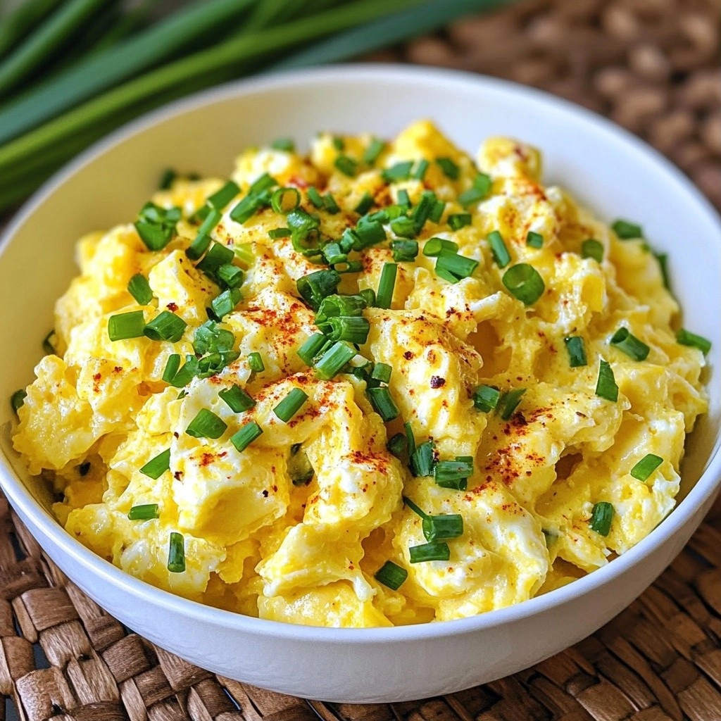 Easy Meals Cheddar & Chive Scrambled Eggs Recipe