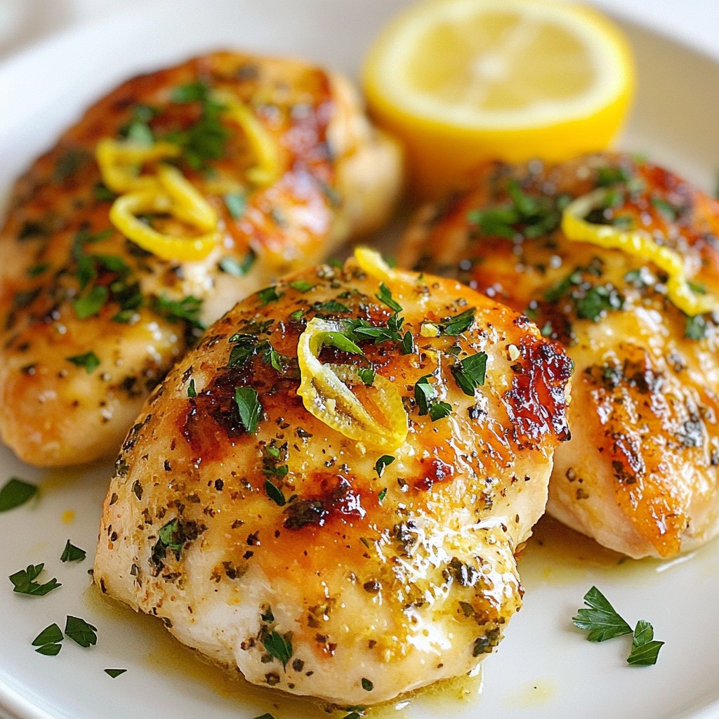 Simple Recipes Lemon Herb Chicken Breast Delight