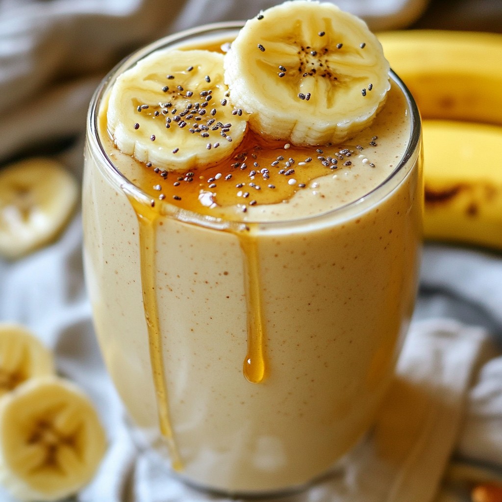 Sweet 15-Minute Meals Banana Nut Smoothie Delight