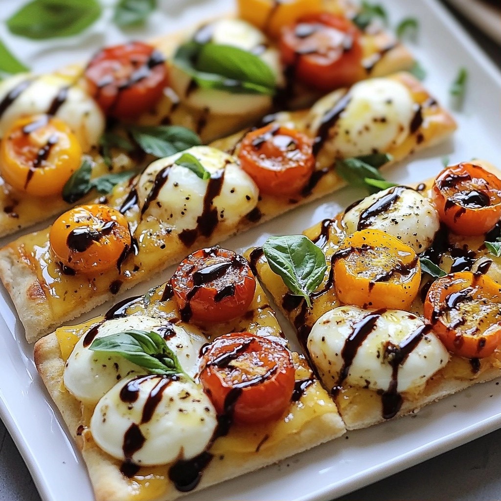 Simple Recipes Tomato Basil Mozzarella Flatbread Feast