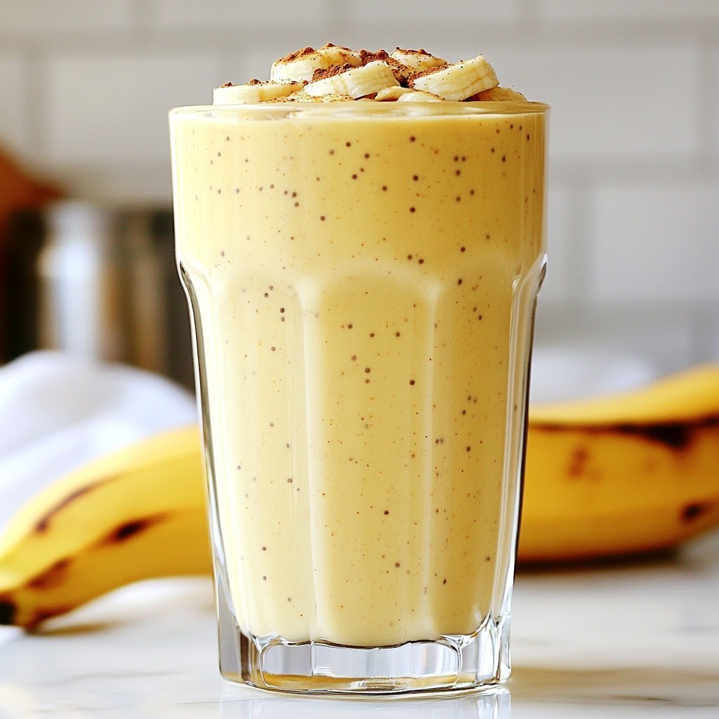 Sweet Rapid Meals Banana Oatmeal Smoothie Recipe