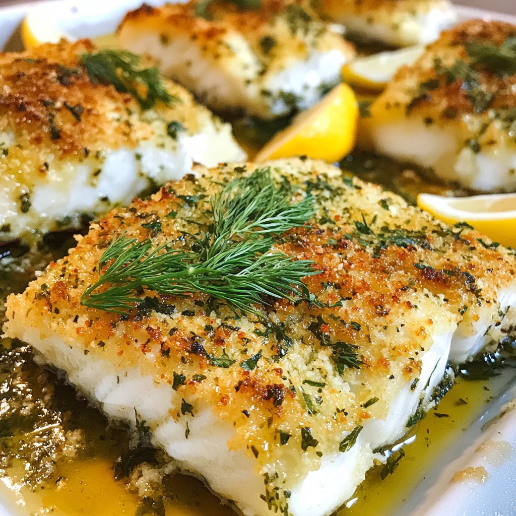 Crispy 15-Minute Meals Herb Crusted Fish Recipe