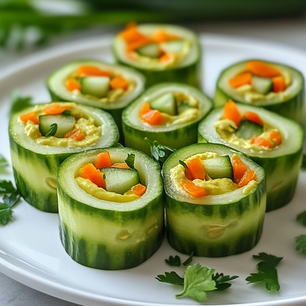 Simple Recipes Cucumber Hummus Wraps Easy and Fresh