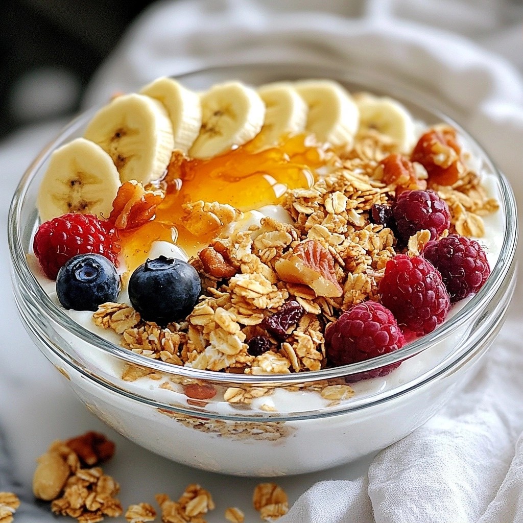 Fluffy Rapid Meals Honey Nut Granola Bowl Recipe