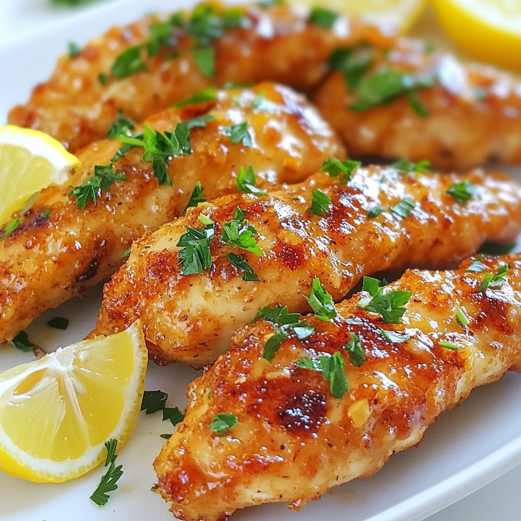 Savory 15-Minute Meals Garlic Butter Chicken Tenders