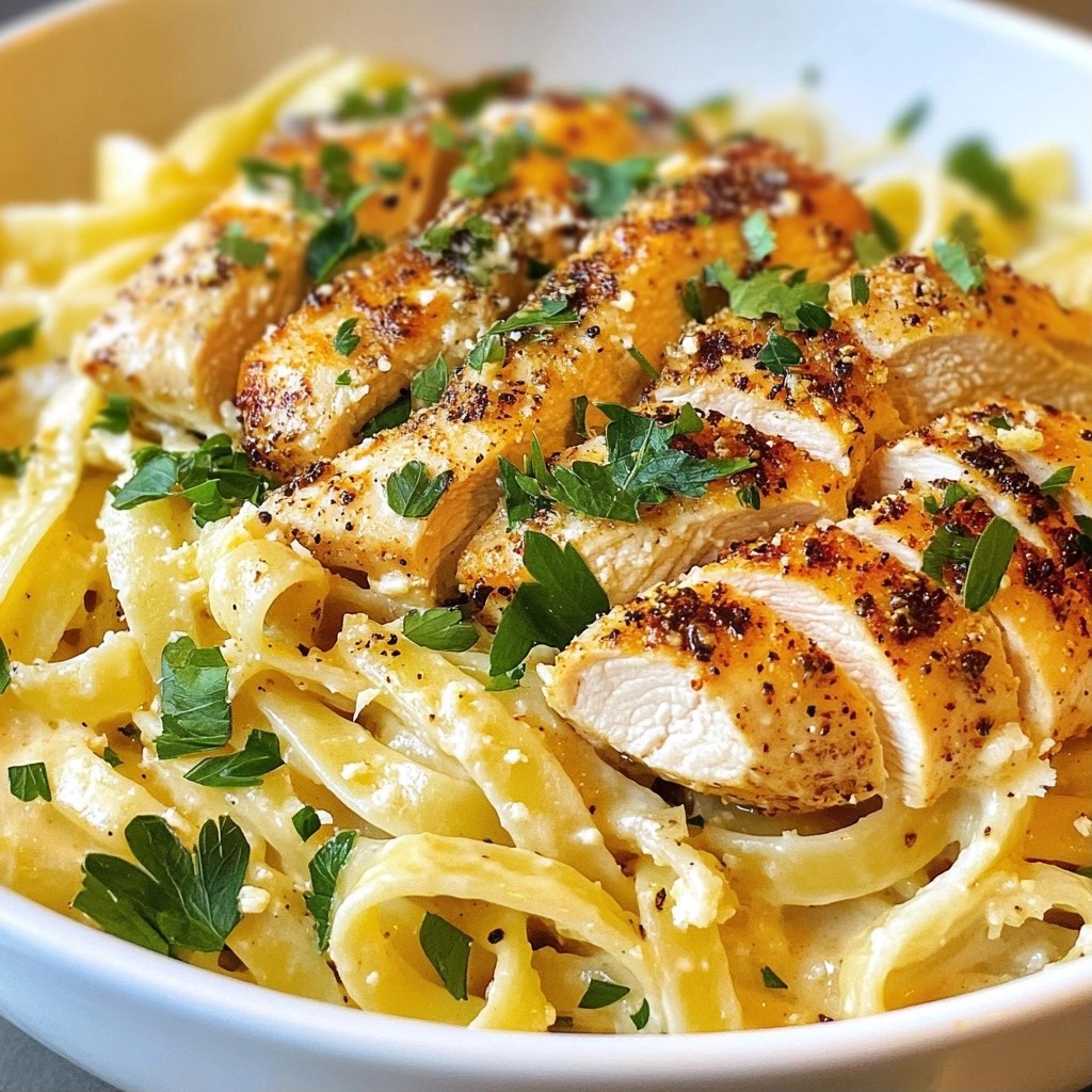 Spicy 15-Minute Meals Cajun Chicken Alfredo Delight