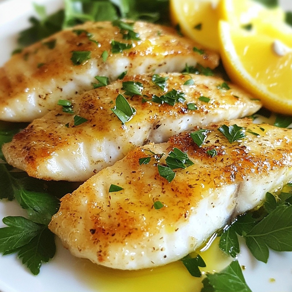 Savory 15-Minute Meals Lemon Herb Tilapia Delight