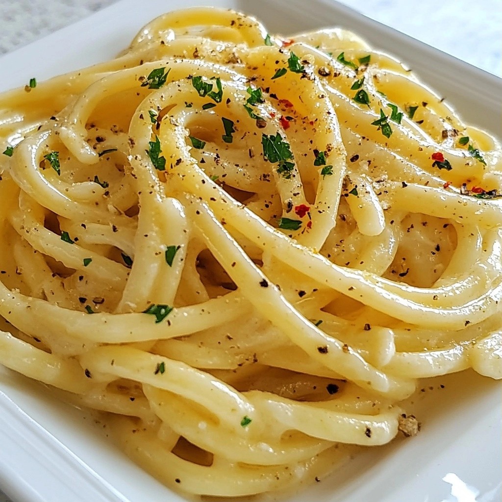 Creamy 15-Minute Meals Garlic Parmesan Pasta Delight