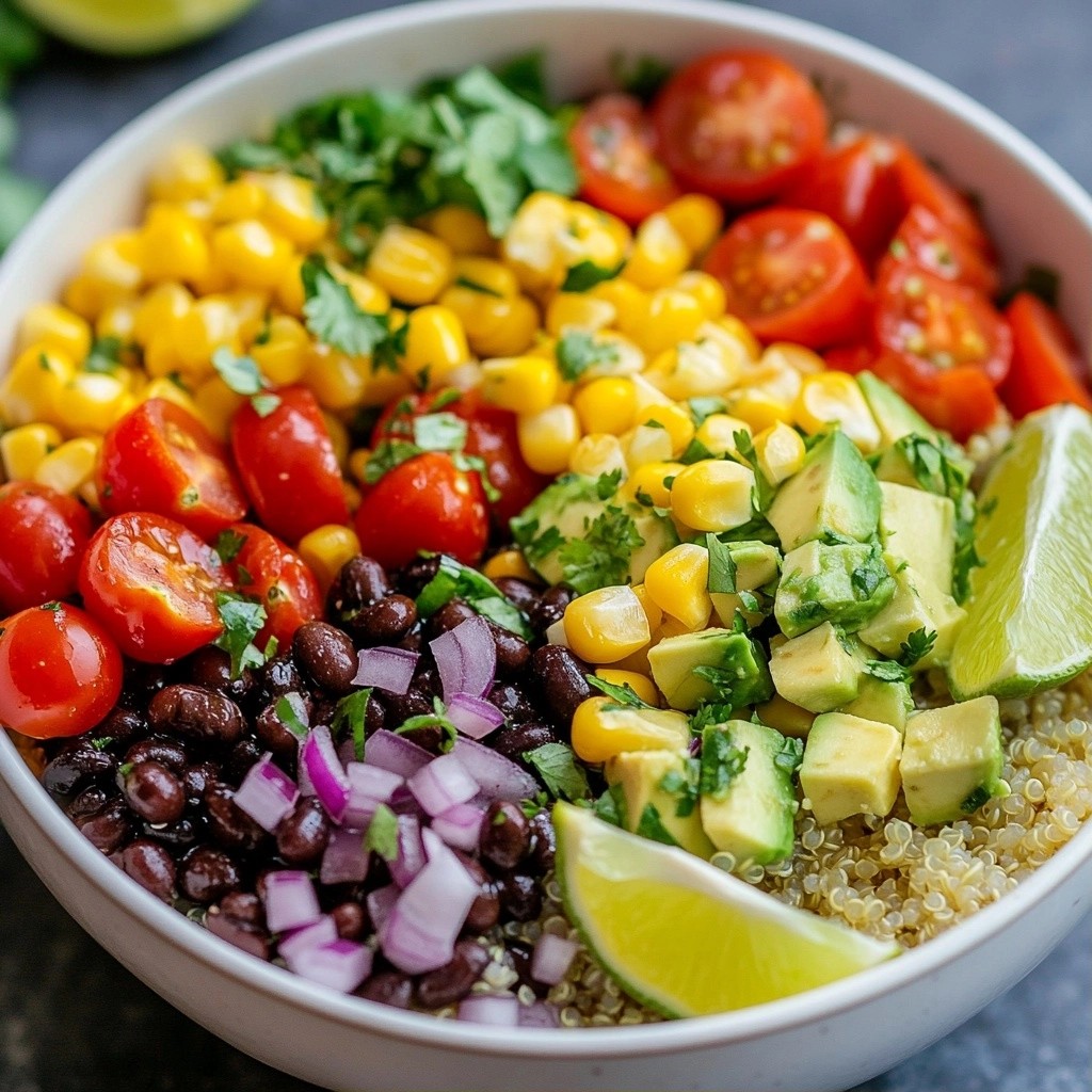 Zesty Quick Recipes Lime & Black Bean Bowl Delight