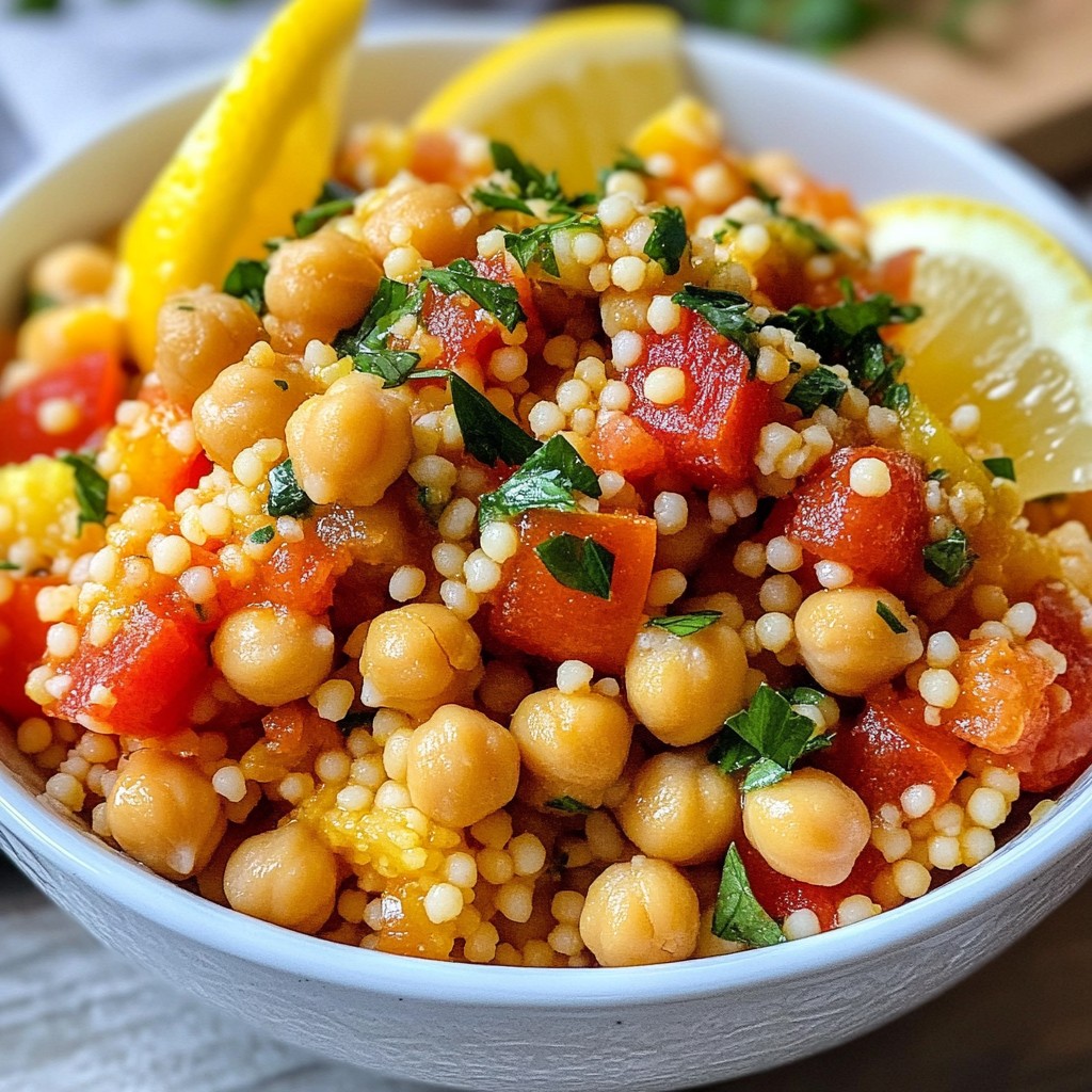 Rapid Meals Chickpea Tomato Couscous for Quick Dinners