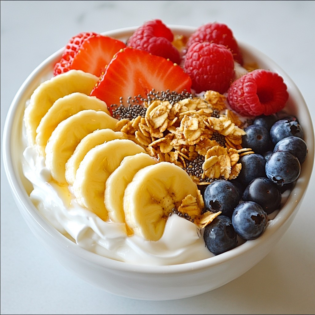 Rapid Meals Berry & Yogurt Breakfast Bowl Delight