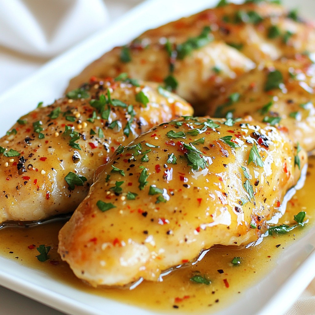 Sweet & Spicy 15-Minute Meals Honey Mustard Chicken